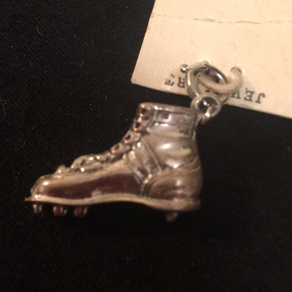 Sterling Silver Track Shoe Charm